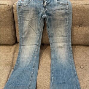 Hudson Jeans Light Blue Flare & Wide Leg